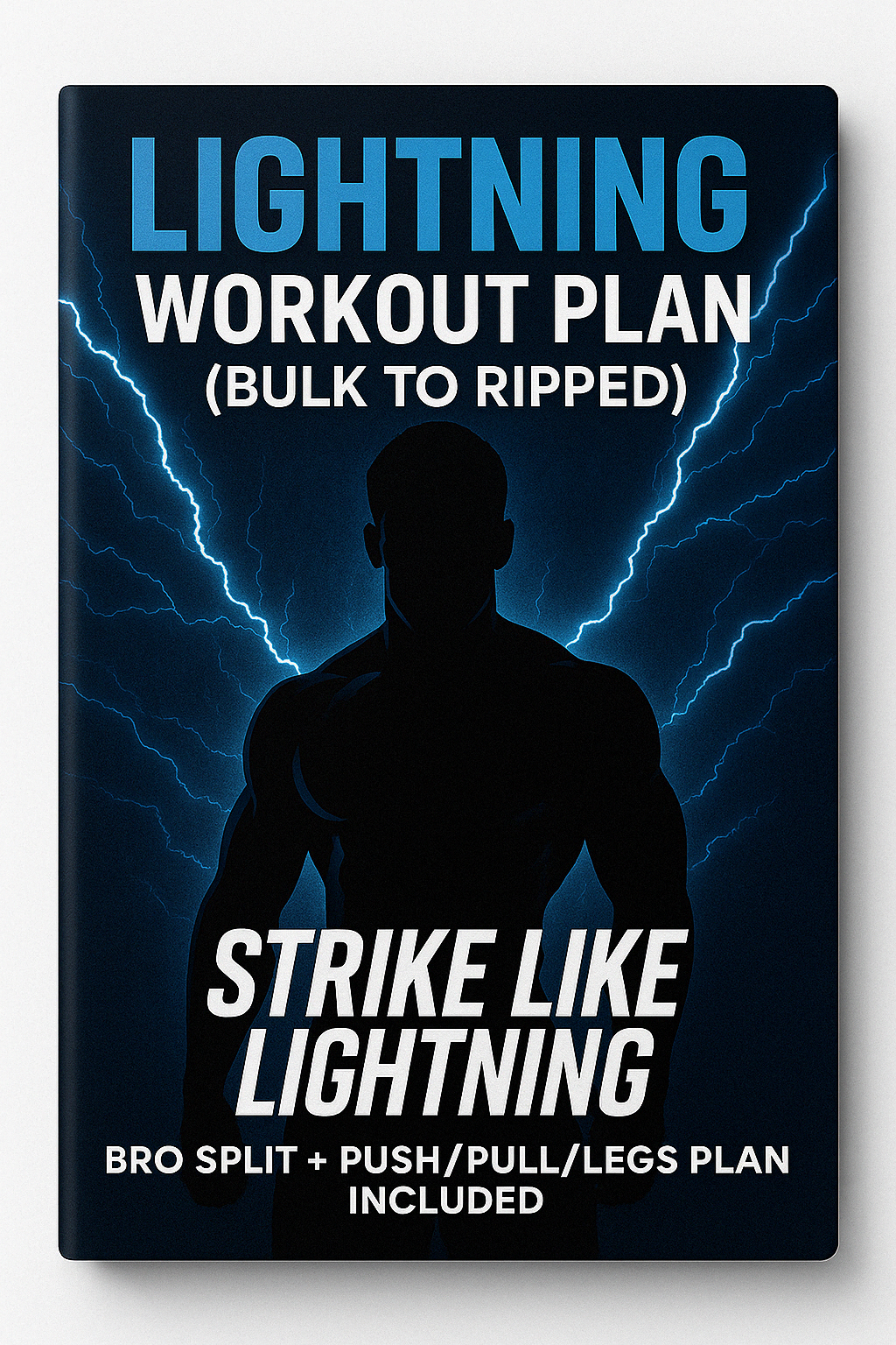 LIGHTNING WORKOUT PLAN (BULK TO RIPPED) FOR MEN